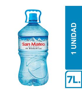 AGUA MINERAL SAN MATEO 7Lt