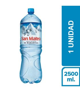 AGUA MINERAL SAN MATEO 2.25ML