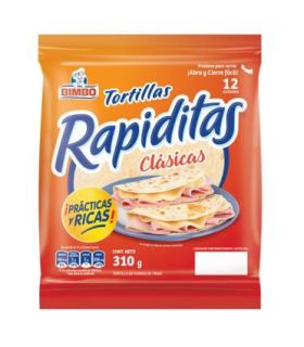 TORTILLAS RAPIDITAS CLASICA