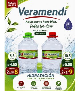 AGUA GALON VERAMENDI 8.5 Lt